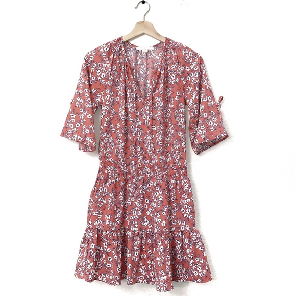 cooper & ella Dresses & Skirts - Cooper & Ella Half Sleeve Floral Dress